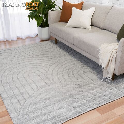 Marli Light Grey Rug 200x290cm - CMARLI12415-LTGREY