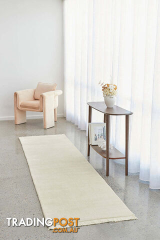 Diva Cream Runner Rug 300X80CM - CLO-KIN-CREAM-300X80