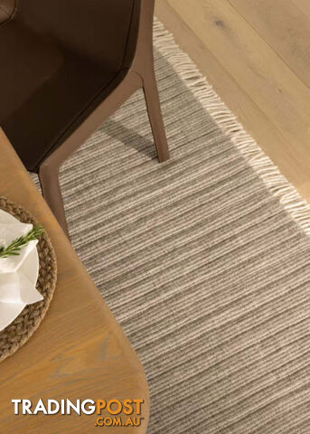 Highland Wheat Wool Rug 250x350CM