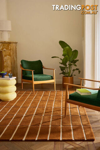 Marimekko Tiiliskivi Brown 132905 Rug 245X70CM  - BC-MKO-132905-245X70 - photo 2 of 9