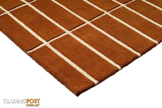Marimekko Tiiliskivi Brown 132905 Rug 245X70CM  - BC-MKO-132905-245X70 - photo 5 of 9