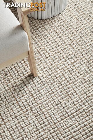 Arabella Wool Jute Natural Rug 400X300CM  - ARA-NAT-400X300