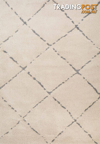 Luana 4 Ivory Grey Rug 300 X 390CM - ELUANA4155-IVORYGREY