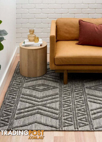 Nita Charcoal 155 x 225CM - BANITA10205-CHAR