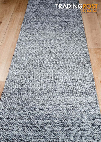 Lani Dark Grey Hallway Runner 80CM Wide 14.5M - Park Lane Dark Grey 80cm Runner