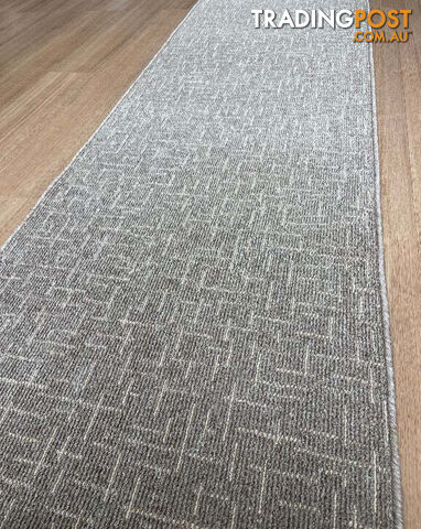 Roma Urban Mocha Cream Hallway Runner 67CM Wide 10M - 0910 Urban 03 Des.803...