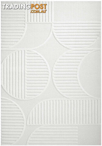 Lotus Leo White Rug 230X160CM  - LOT-LEO-WHITE-230X160