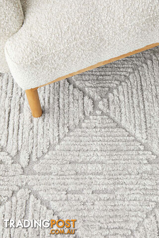 Serenade Shilo Silver Rug 330X240CM - SER-SHILO-SIL-330X240