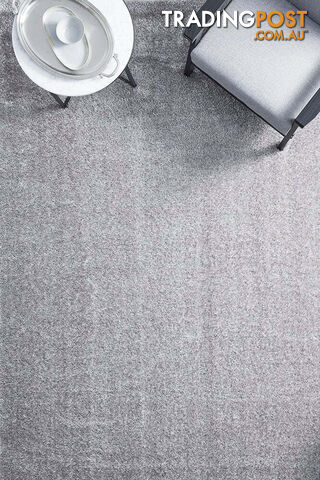 Sienna Silver Shag Rug 230X160CM - SIE-SILVER-230X160