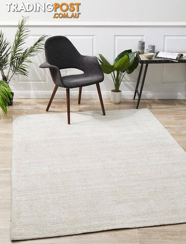 Allure Ivory Rayon Cotton Rug 280X190cm  - ALU-IVORY-280X190