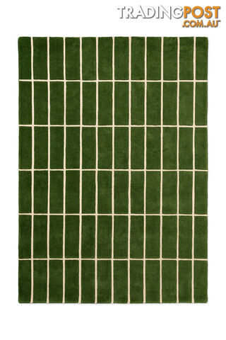 Marimekko Tiiliskivi Green 132907 Rug 240X170CM - BC-MKO-132907-240X170