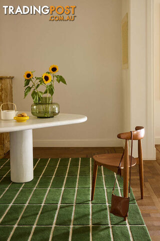 Marimekko Tiiliskivi Green 132907 Rug 240X170CM - BC-MKO-132907-240X170 - photo 2 of 8