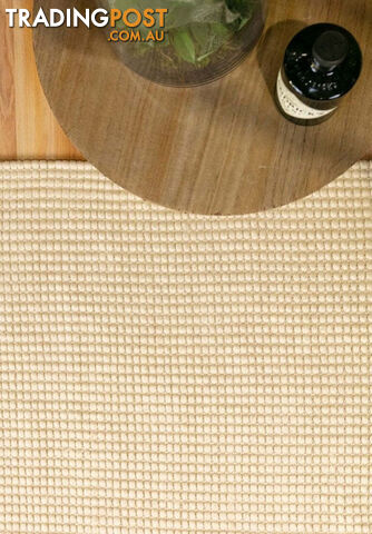 Sasha NZ Wool Blend Rug Cream 300x400cm  - EDASHA-CREAM