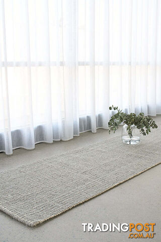 Madras Parker Dove Runner Rug 300X80CM - MAD-PARKER-DOV-300X80