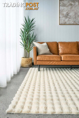 Bubble Natural - Machine Washable Rug 220X150CM - BUB-NATURAL-220X150