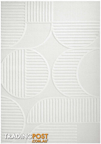 Lotus Leo White Rug 400X300CM  - LOT-LEO-WHITE-400X300