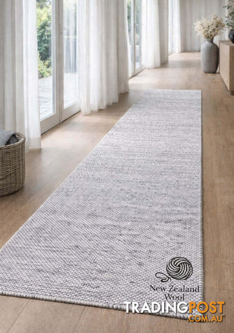 Lani Smoke Hallway Runner 80CM Wide 1M
