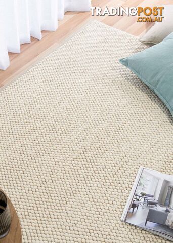 Rustica Cream Wool 240 x 320CM - DRUSTA-CREAM