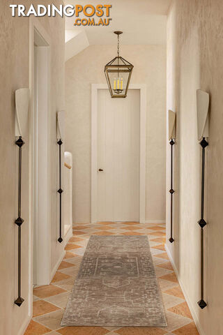 Darren Palmer Ceylon Almond Runner Rug 400X80CM - DP-CEY-ALMOND-400X80