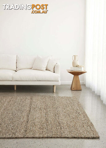 Diva Embrace Stone Rug 300X80CM - CLO-EMB-SILVER-300X80