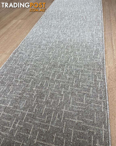 Roma Urban Mocha Cream Hallway Runner 67CM Wide 1M - 0910 Urban 03 Des.803 Mocha...