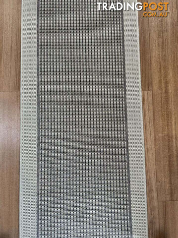 Chino 2822 Taupe Linen Hallway Runner Non-Slip 67CM Wide 1M  - Chino 2822 Taupe Linen 67cm - photo 5 of 6