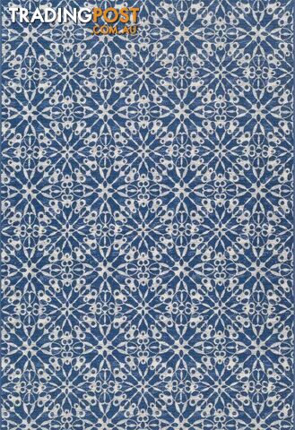 Amazon Blue Trellis 200 x 285CM  - CAMAZ455B-BLUE