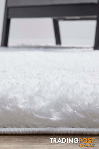 Angel Shag White Rug 150x80CM - ANG-WHITE-150X80 - photo 4 of 15