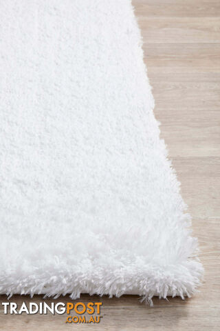 Angel Shag White Rug 150x80CM - ANG-WHITE-150X80 - photo 3 of 15