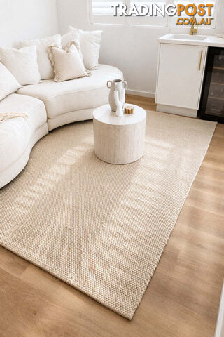 Allure Wheat Mist Wool Rug 220x320cm - ALL-WHEAT-MIST-220X320