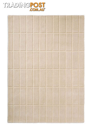 Marimekko Tiiliskivi Natural White 132901 Rug 240X170CM - BC-MKO-132901-240X170