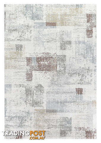 Venue Squares Earth Rug 200x290cm - AVENUE-34090-6262-200X290