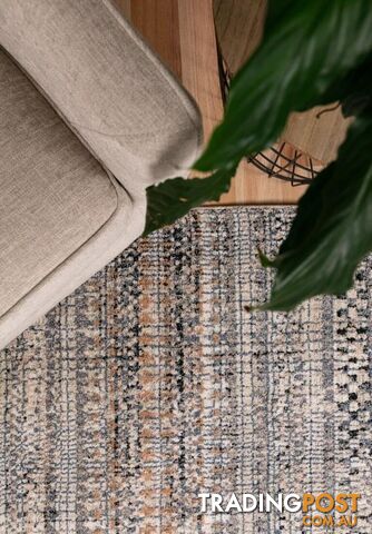 Cozy Ivory Dark Beige Rug 5436 80X400CM - 5436-IVORY-DKBGE-80