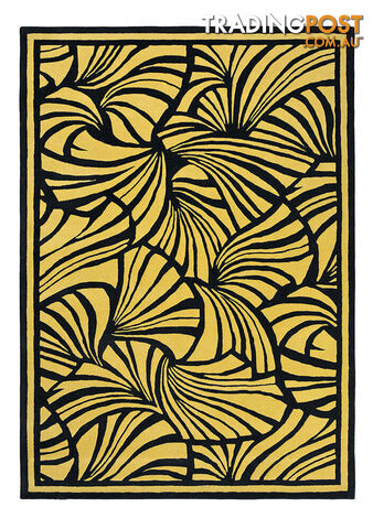 Florence Broadhurst Japanese Fans Gold 039305 240X170CM - BC-FB-039305-240X170