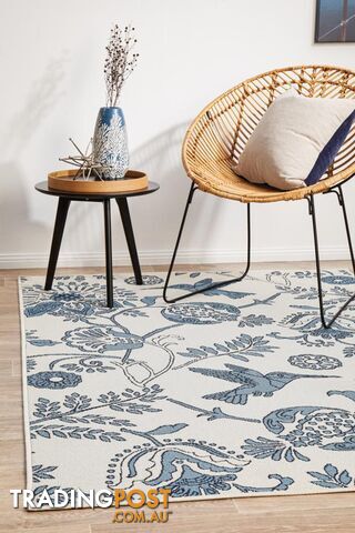 Seaside 7777 White Rug 320X230CM  - SSD-7777-WHT-320X230