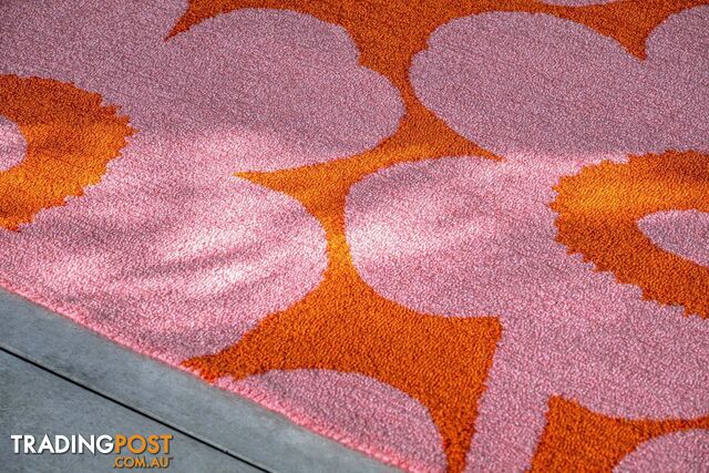 Marimekko Unikko Pink Orange Outdoor 434302 Rug 230X160CM - BC-MKO-434302-230X160 - photo 4 of 7