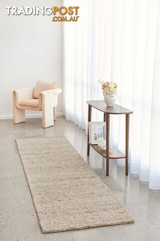 Diva Embrace Beige Runner Rug 400X80CM - CLO-EMB-BEIGE-400X80