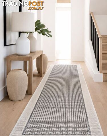 Chino 2822 Taupe Linen Hallway Runner Non-Slip 67CM Wide 6.5M - Chino 2822 Taupe Linen 67cm - photo 2 of 6