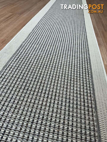 Chino 2822 Taupe Linen Hallway Runner Non-Slip 67CM Wide 6.5M - Chino 2822 Taupe Linen 67cm - photo 1 of 6