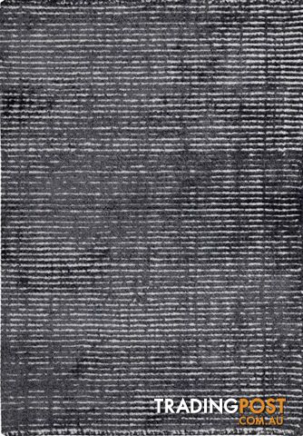 Hampton Charcoal White Rug 155 x 225CM - BHAMP-CHARWHT