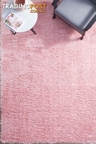 Angel Shag Pink Rug 150x80CM - ANG-PINK-150X80