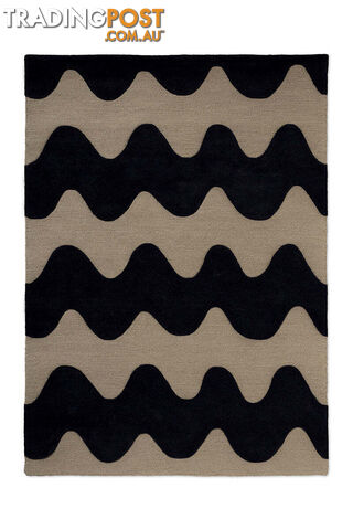 Marimekko Lokki Black 133905 Rug 200X140CM - BC-MKO-133905-200X140