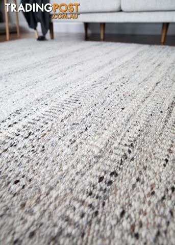 Bungalow Oyster Shell Wool Rug 300X400CM - Bugalow Oyster Shell 300X400
