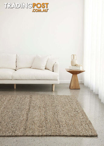 Diva Embrace Stone Rug 400X80CM - CLO-EMB-SILVER-400X80