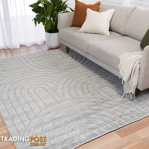 Marli Light Grey Rug 160x230cm - BMARLI12415-LTGREY