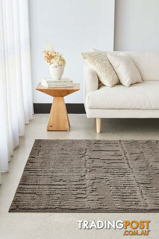 Haven Aliya Mocha Rug 330X240CM - HVN-ALIYA-MOCHA-330X240