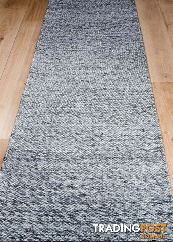 Lani Dark Grey Hallway Runner 80CM Wide 2.5M - Park Lane Dark Grey 80cm Runner