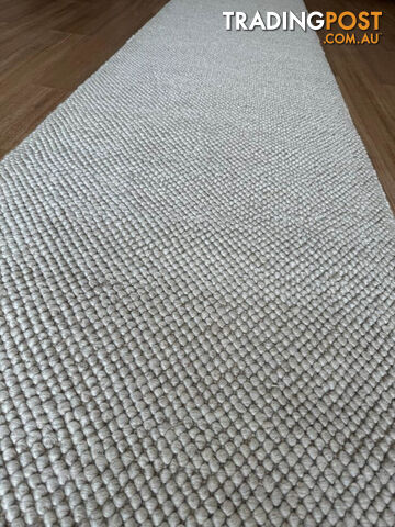 Rustica Light Beige Hallway Runner 80cm Wide 14.5M  - RUSTA LIGHT BEIGE 80CM