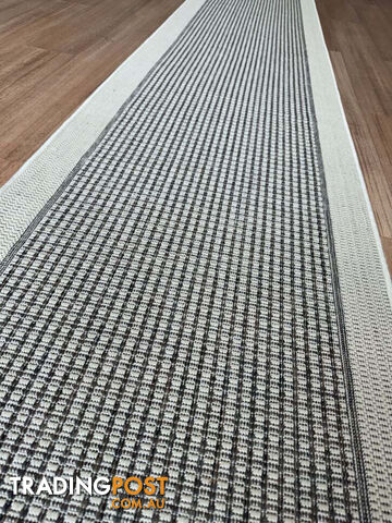 Chino 2822 Taupe Linen Hallway Runner Non-Slip 67CM Wide 3.5M - Chino 2822 Taupe...