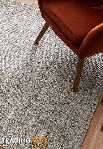 Lani Dark Grey NZ Wool 155 x 225CM - BPARKLANE-DK-GREY